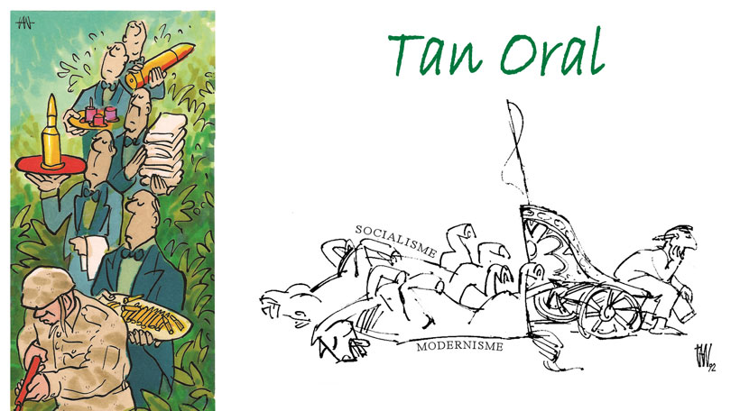 タン・オラル（Tan Oral）漫画展